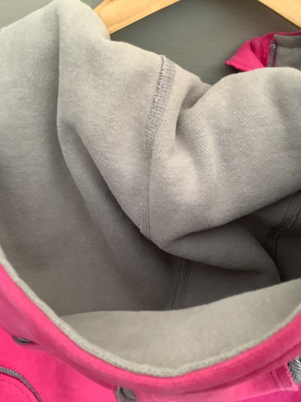 VIntage Rasberry Scuba Hoodie - Picture 5 of 13